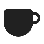 Drink Coffee SVG Icon